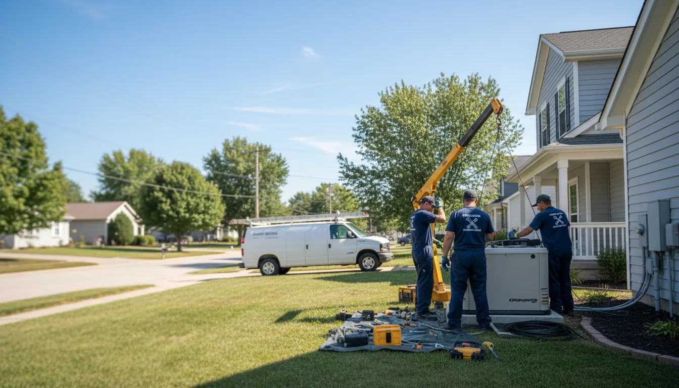 Generator Installation in Bryan, TX near me